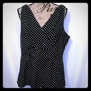 Torrid Faux Wrap Tank Top